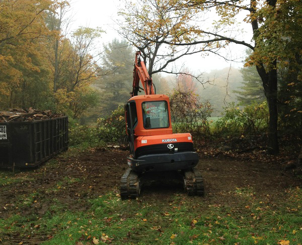 Removing an old sugarhouse